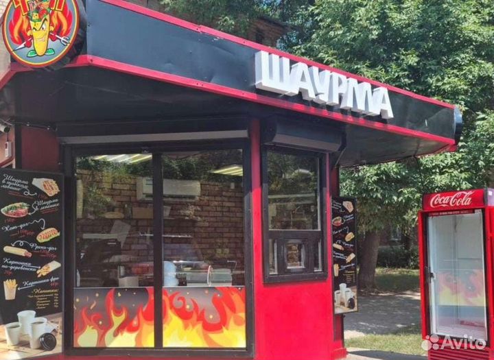 Павильон для шаурмы