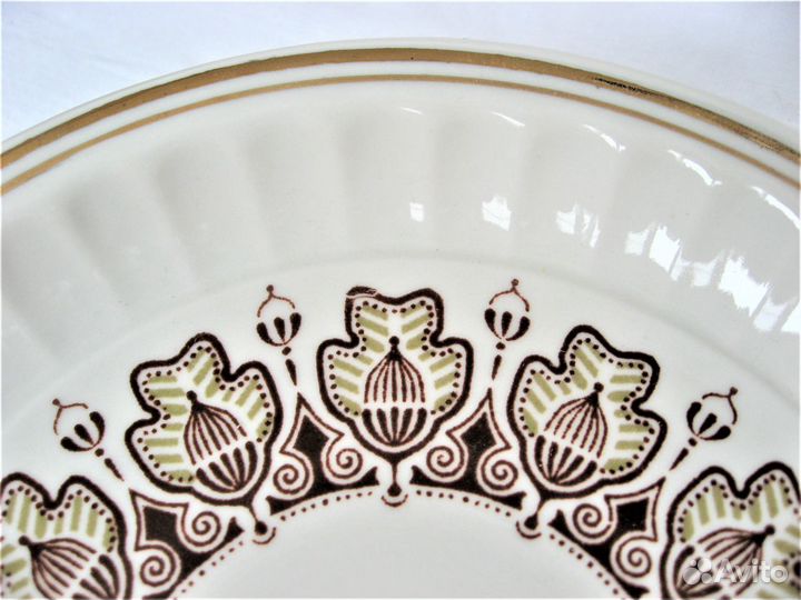 Блюдца из кофейного сервиза Дубок Рига СССР