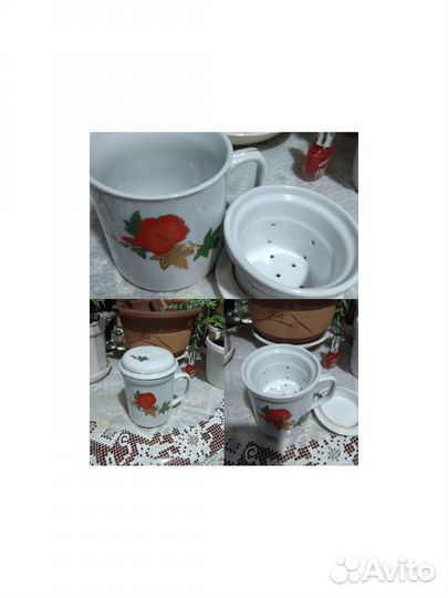 Кружка заварочная с крышкой