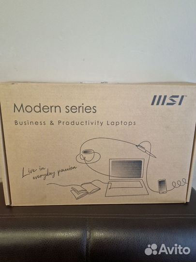 Ноутбук msi modern 15 (мира72)