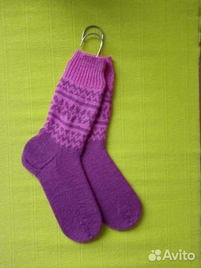 Носки вязаные ручная работа