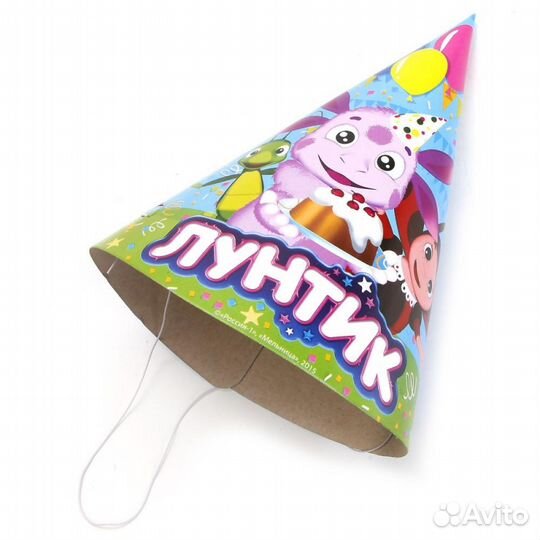 Праздничные колпаки, набор 6шт, новые