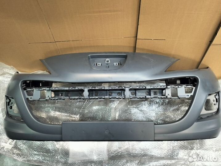 Бампер передний Пежо 207 рестайл 7401sn