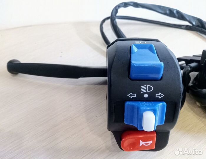 Блок переключателей (пульт) +ручка тормоза с датчи