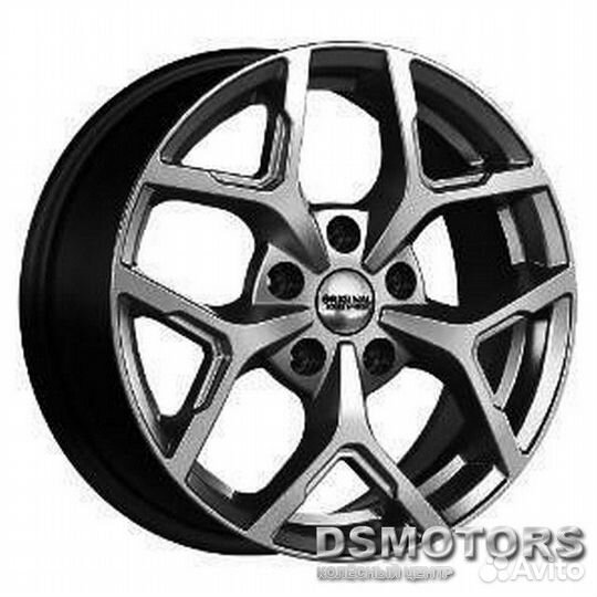 Диски KL-368 6.5/16 5x114.3 ET45 d67.1 графит