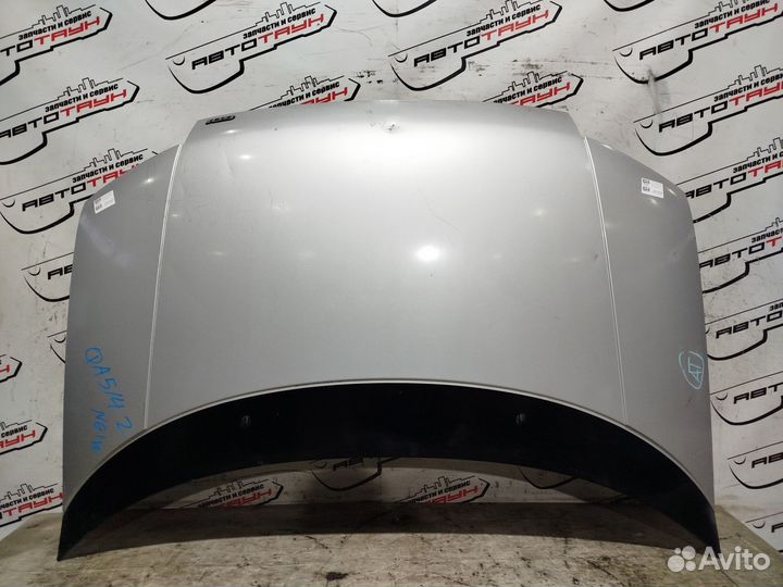 Капот mitsubishi RVR N61W N64W N64WG N71W N73W N73WG N74W N74WG MR376273 1 модель серебро, A69 QA514