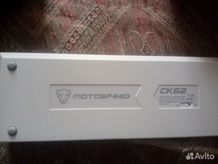 Игровая клавиатура motospeed CK62