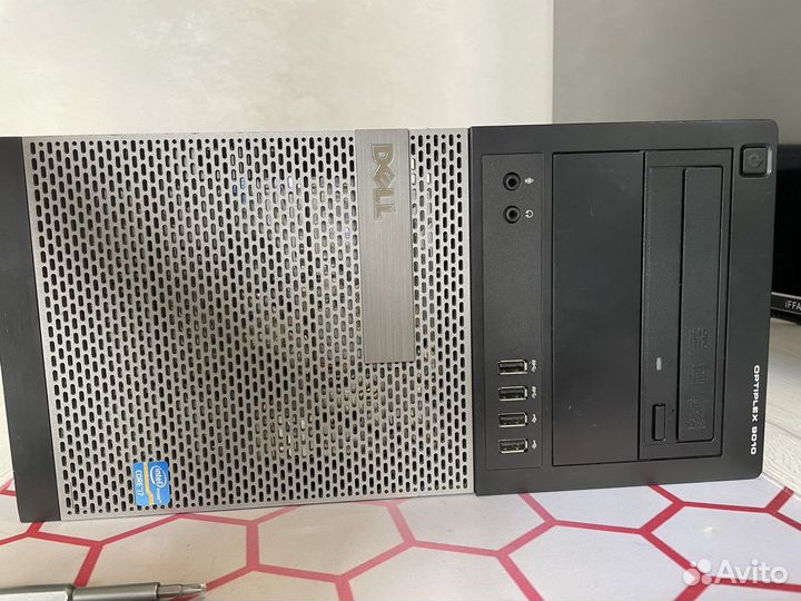 Корпус dell + блок питания