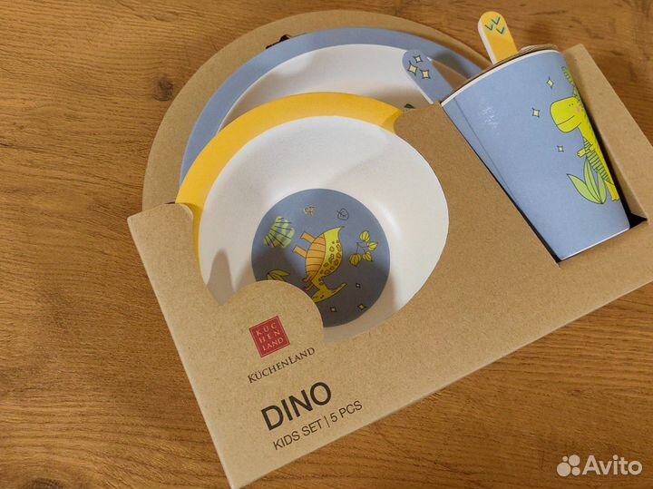Набор детской посуды kuchenland