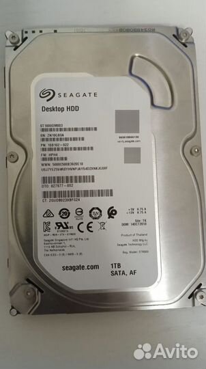 Seagate 1 тб Внутренний жесткий диск