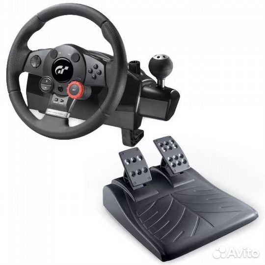 Игровой руль logitech driving force gt