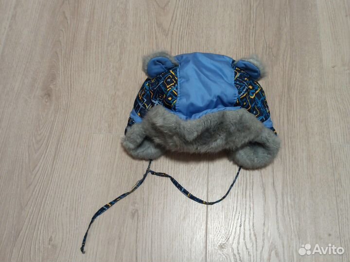 Шапка для мальчика зима, размер 44