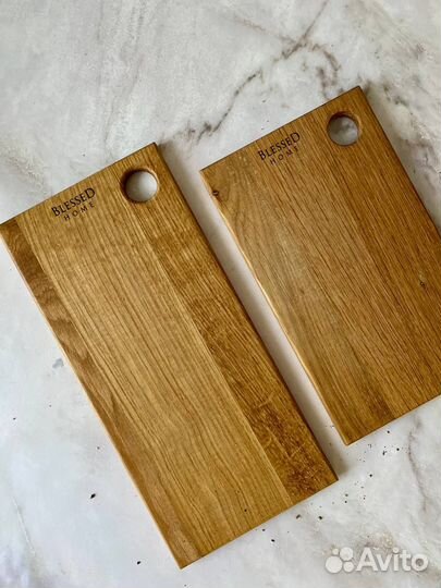 Доска кухонная разделочная набор 2 штуки