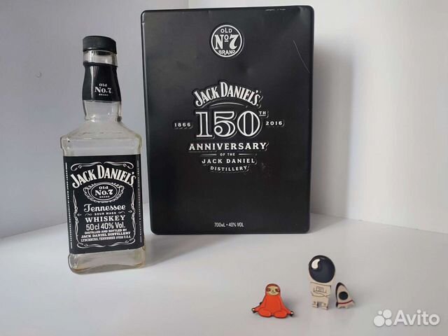 Макет коробки для Jack Daniels