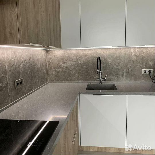 Кухонный гарнитур на заказ. Долговечные материалы