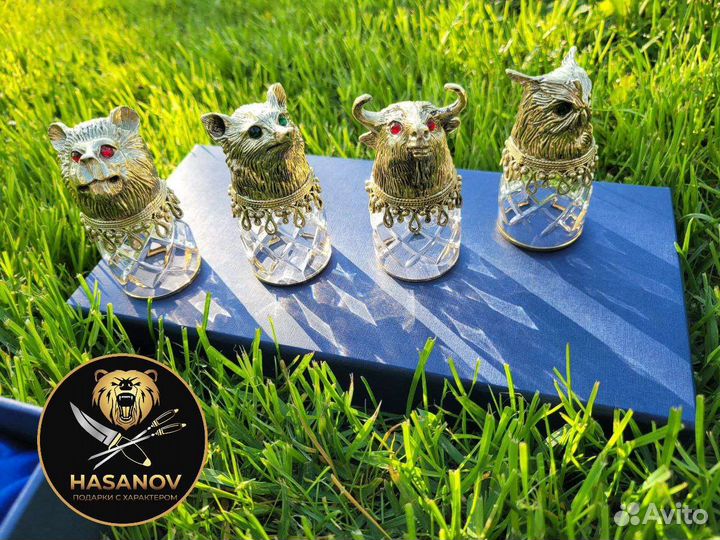 Подарок мужчине хрустальные рюмки