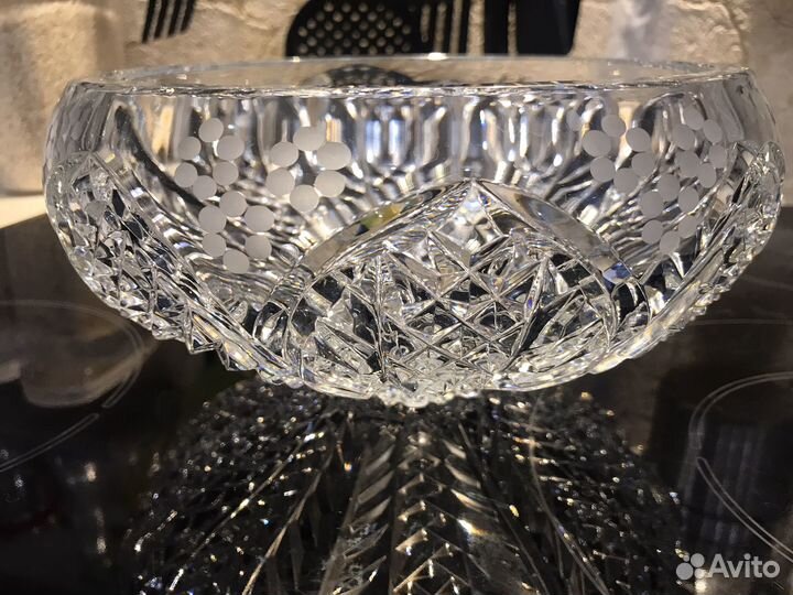 Хрустальный салатник