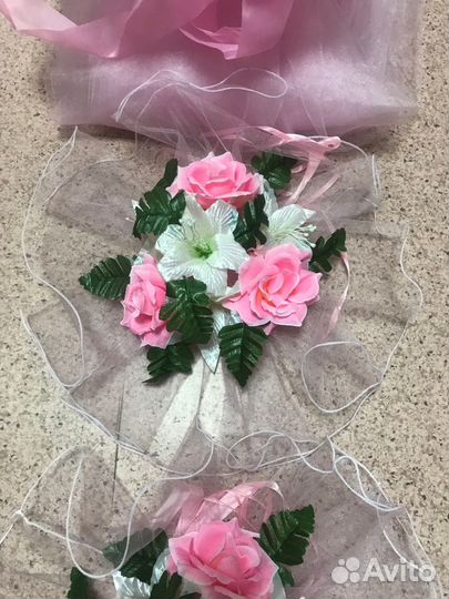 Новые украшения на свадебную машину