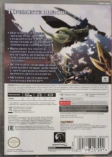 Monster Hunter rise Nintendo switch