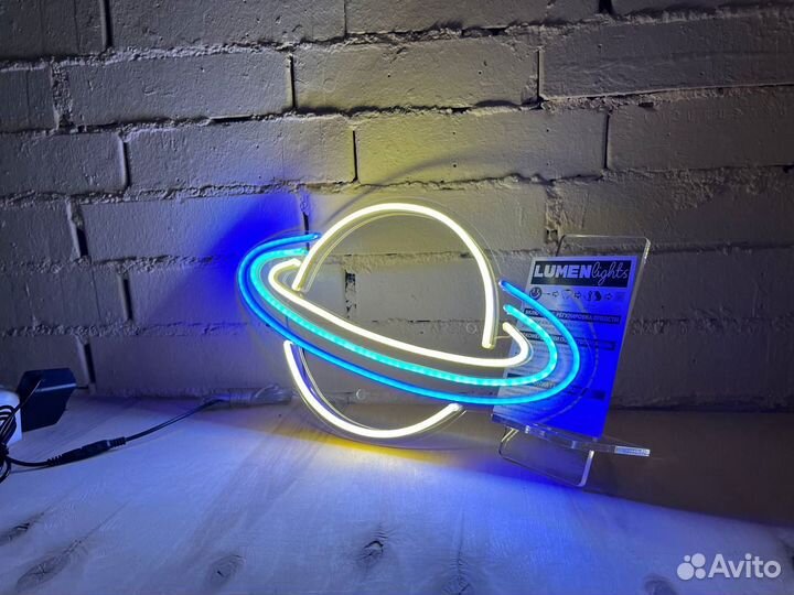 Вывеска из гибкого неона