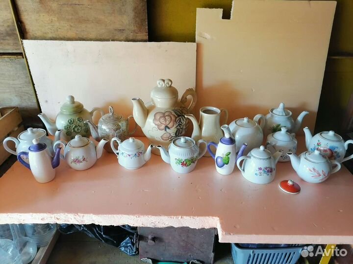 Чайник заварочный фарфоровый СССР