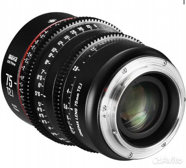 Объектив Meike S35 Prime 75mm T2.1 EF-Mount