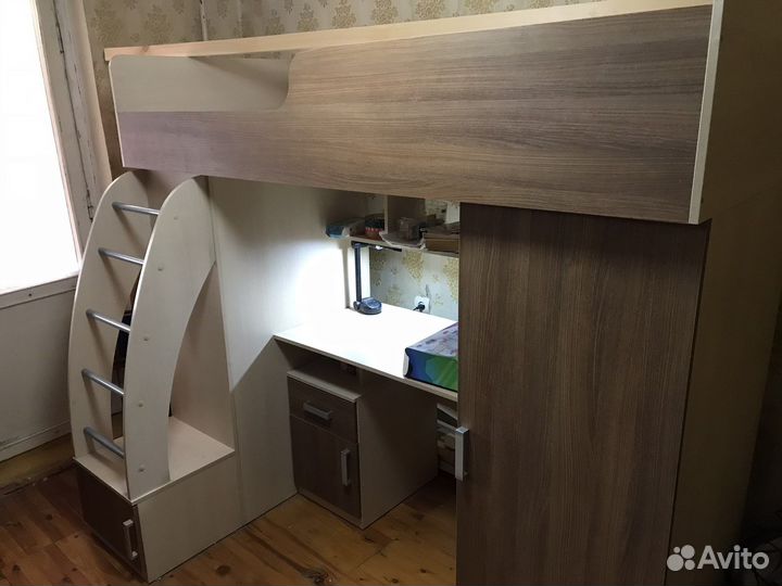 Кровать чердак