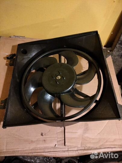 HN04-004-0 диффузор радиатор охлажд хендай акцент