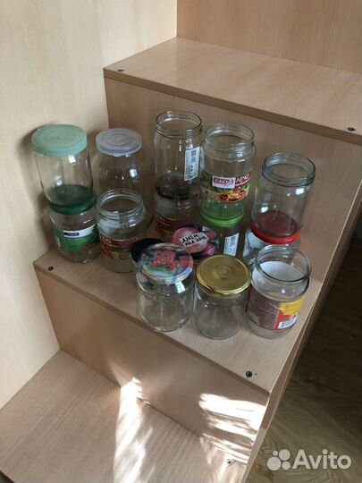 Банки стеклянные, всякие разные