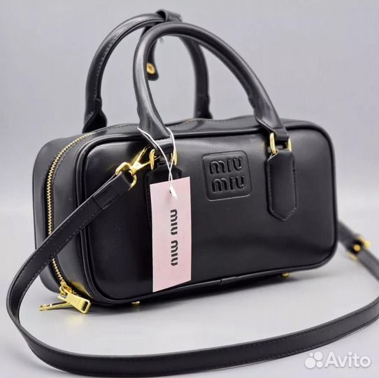 Женская сумка miu miu черная