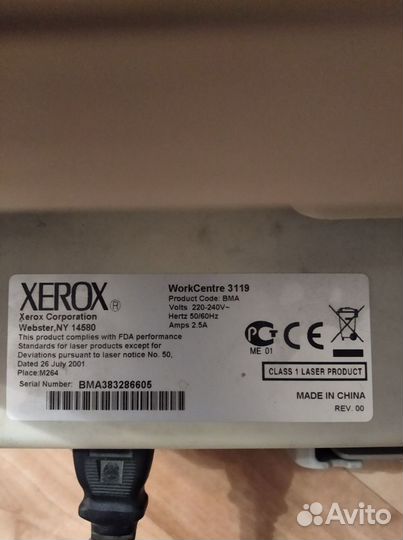 Мфу Xerox WC3119