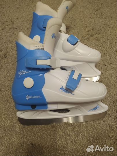 Детские фигурные коньки для девочек