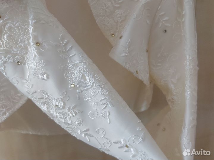 Кружевное болеро свадебное