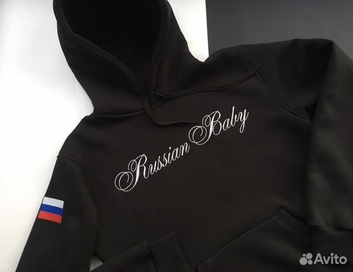 Толстовка с капюшоном для печати и вышивки