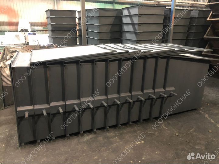 Евроконтейнер мусорный 1,1 м3 Арт 5585