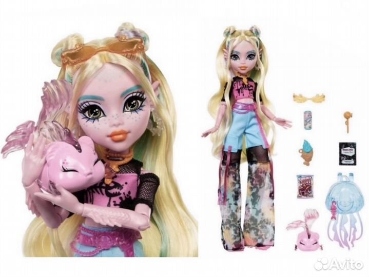 Кукла Mattel Monster High Монстер Хай Лагуна G3