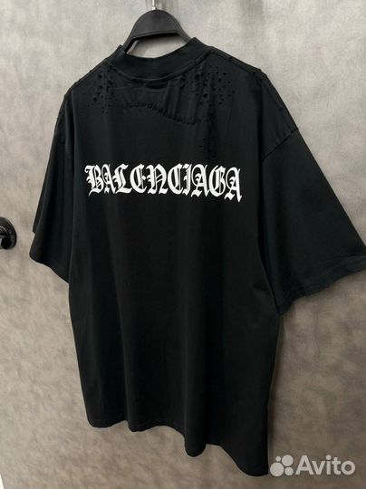 Balenciaga футболка оверсайз