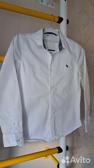 Рубашка школьная для мальчика 140