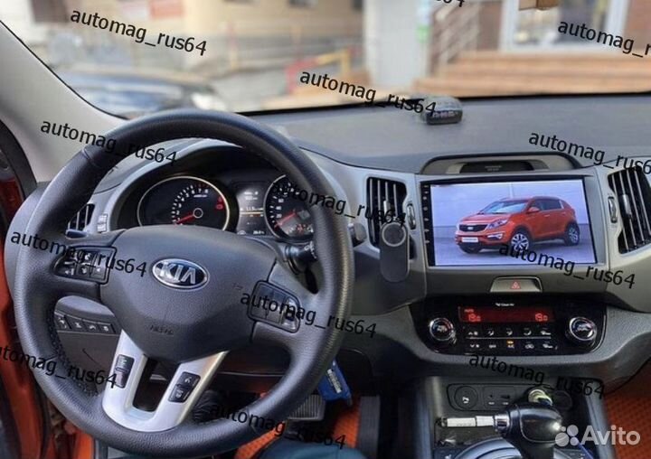 Магнитола Allwinner T3L, 2/32GB Kia Sportage 3