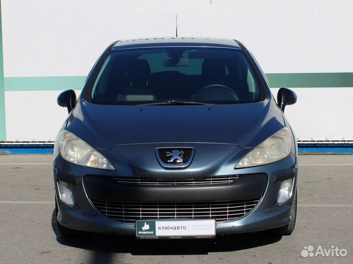 Peugeot 308 1.6 AT, 2008, битый, 275 961 км