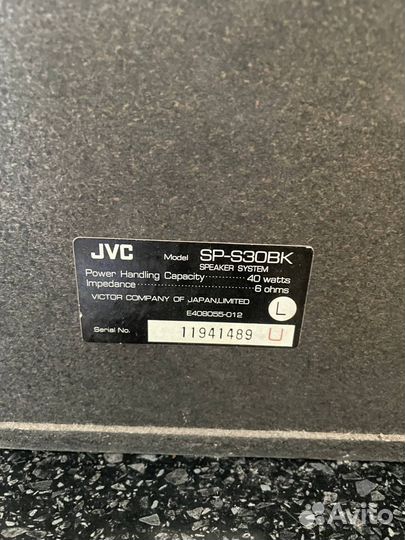 Музыкальный центр JVC MX-S20