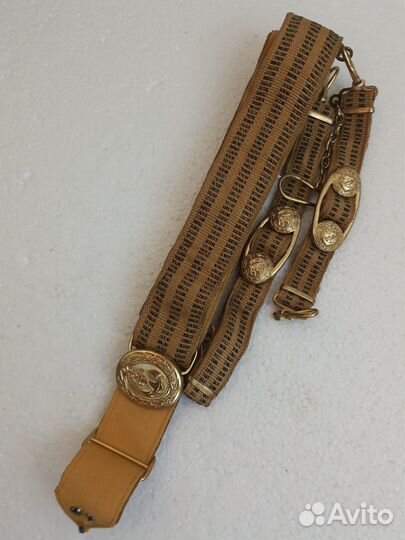 Пояс парадный капитана 1 ранга вмф СССР новый