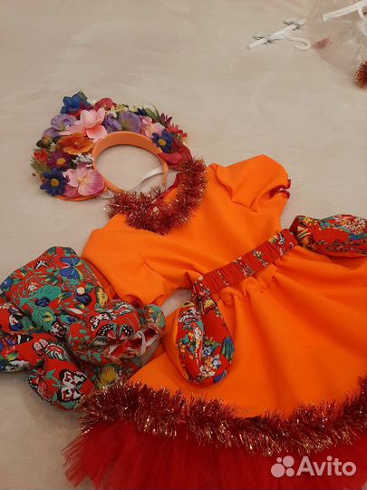 Новогодний костюм Русская красавица