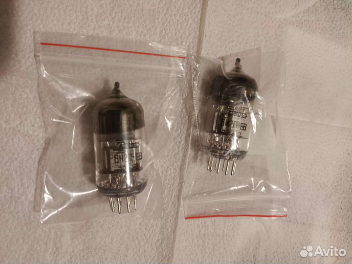 Радиолампы 6н2п-ев, 6н1п, 6п1п-ев, 6п1п, 6с1п