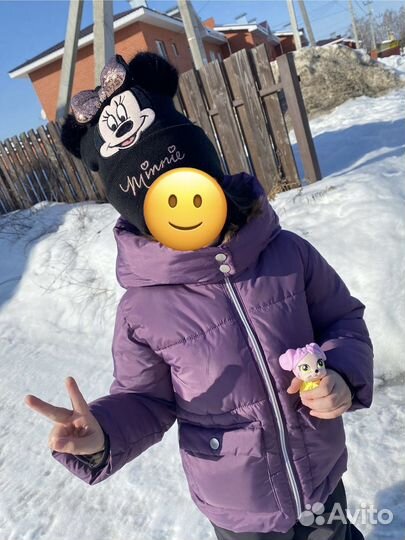 Куртка (пуховик) H&M p.116 для девочки