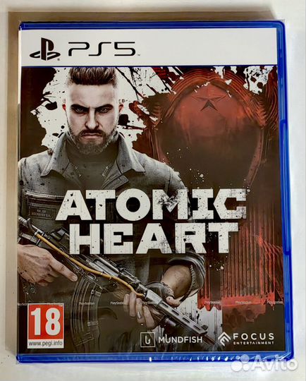 Atomic Heart PS5 русский язык новый