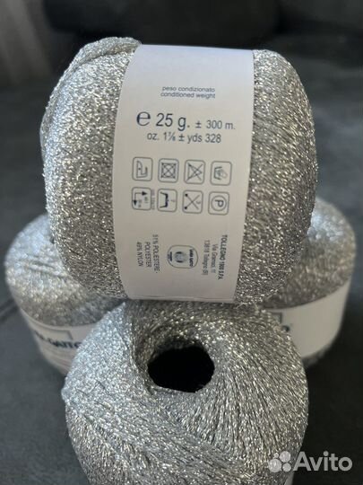 Пряжа для вязания Lana Gatto с люрексом