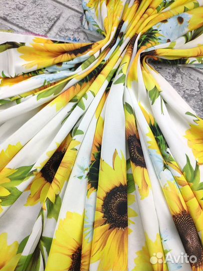 Ткань Армани Принт Шелк