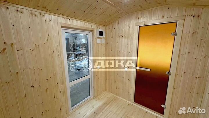 Баня мобильная под ключ на дачу