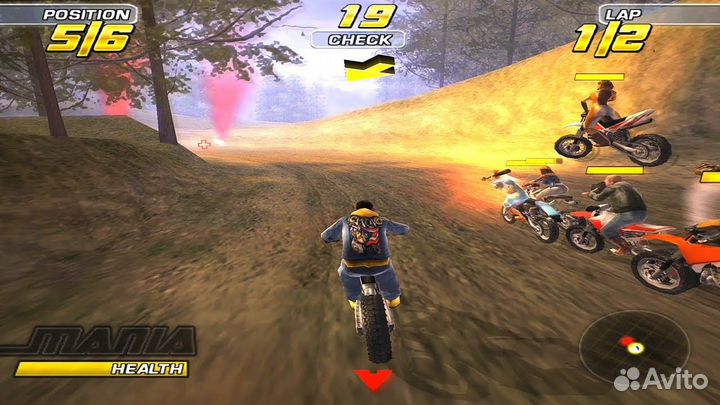 PS2 Motocross Mania 3 (английская версия) б/у